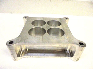 BILLET ALUMINUM CARB SPACER-RACING-DRAG-ASPHALT-USMTS-DIRT-MUD-TRUCKS-4BBL - Bild 1 von 6