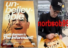 STEVEN SODERBERGH SIGNED THE INFORMANT 12x18 PHOTO w/EXACT PROOF & BECKETT COA