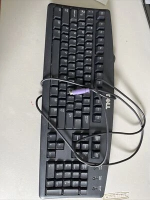 Dell 09C487 Black Multimedia Keyboard computer  home office  - Image 1 of 4