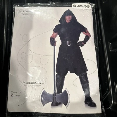 Disfraz de verdugo medieval para hombre - Disfraces debajo XXL Foto 1 de 3