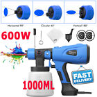 600w Electric Paint Sprayer Airless Hvlp Handheld Wall Furniture Spray Gun