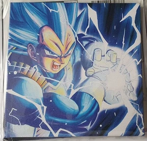 Dragon Ball Z DBZ Ichiban Kuji Ultimate Variation Art Board Canvas #Vegeta SSJB - Imagen 1 de 1