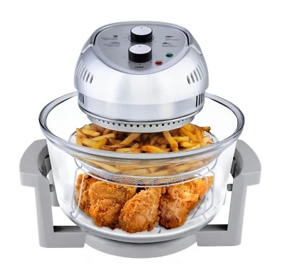 Big Boss Air Fryer Oil Less Healthy 1300W XL Capacity 16-Quart + Cookbook, NEW - Image 1 of 4