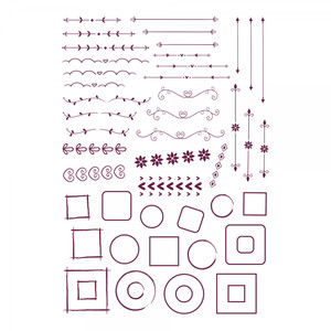 Rare Earth CALENDAR BUILD A4 Stamp Set Arts & Crafts Design Cards NEW