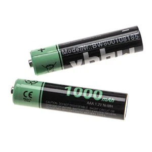 2x Battery Cells AAA for AVM Fritz!Dect 200 Mini 1000mAh 1.2V - Picture 1 of 1