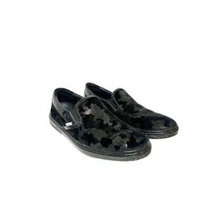 Jimmy Choo Grove Camo Velvet Glitter Shoes, Size 46 - Picture 1 of 7