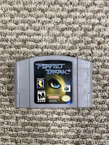 Perfect Dark (N64, 2000) N64 Authentic Cartridge Only Tested & Working Nice - Picture 1 of 9