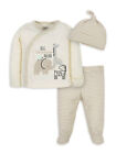 Gerber Unisex Baby 3 Piece Organic Take Me Home Set Neutral Various Sizes NEW
