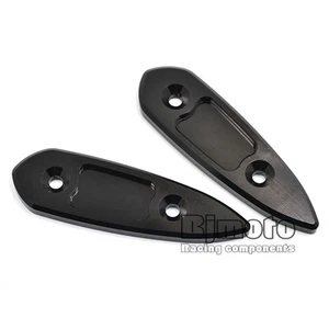 Mirror Base Block Off Plates For Yamaha YZF R25 YZF R3 2015 2016 2017 2018 - Picture 1 of 8