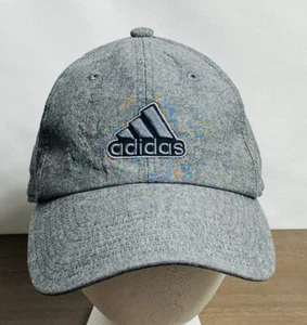 Sombrero Adidas Climalite 100% Algodón Gris Logo Ajustable Golf - Imagen 1 de 6