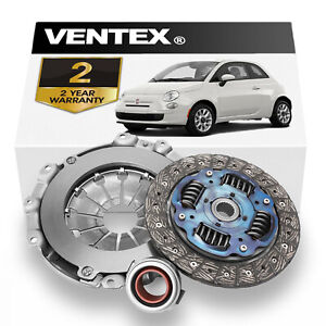 VENTEX Clutch Kit for Fiat 500 | 2007-2021 | 1.2 1.4 Petrol | 1.3 Diesel