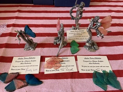 Avalon Fairy Collection Alain Vachaudez Mixed Bundle Rare Discontinued Damaged  - Image 1 of 4