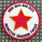 USAF Good Guys - Bad Guys Aggressor Squadron Twelve Patch Iron-On New A171