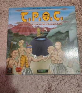 The Politics Of Cannibals Board Game Complete - Picture 1 of 2