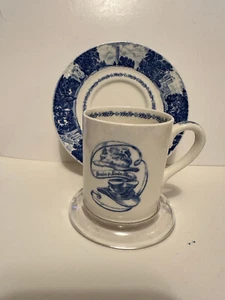 Wedgwood, UC Berkeley, Centennial Edi, Demitasse Cup & Saucer, Alumni, E. Hoover - Picture 1 of 17