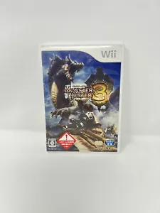CIB Nintendo Wii Monster Hunter 3 2009 importación japonesa Capcom Capcom - Imagen 1 de 3