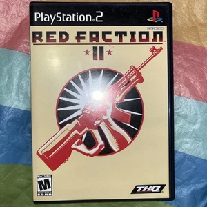 Red Faction II (PS2) Tested. Manual. Original Case - Picture 1 of 4