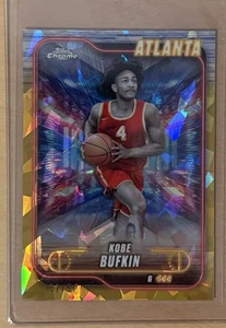 🔥KOBE BUFKIN ~ 2024-25 Topps Chrome Sapphire GOLD Rookie #31/50🔥 - Picture 1 of 2