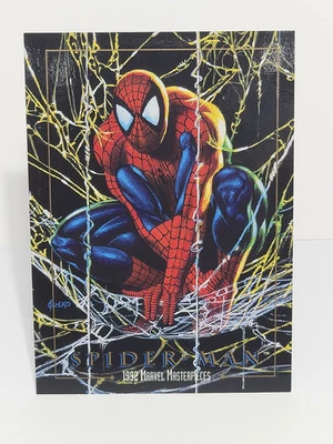 1992 年漫威杰作蜘蛛侠宣传卡 Joe Jusko 蜘蛛侠 Skybox 著 — 第 1/4 张图片