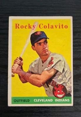 1958 Topps #368 Rocky Colavito - Image 1 of 2