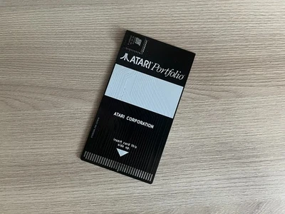 Exclusive Atari Portfolio Memory Card with 20 Games, Demos & Utilities - Image 1 of 3
