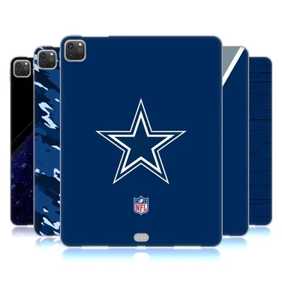OFFICIAL NFL DALLAS COWBOYS LOGO GEL CASE FOR APPLE SAMSUNG KINDLE - Image 1 of 4
