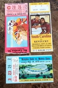 1977/78/91 (Vintage)Used Games Tickets /Jay Killen & Eddie Miller Photos - Picture 1 of 2