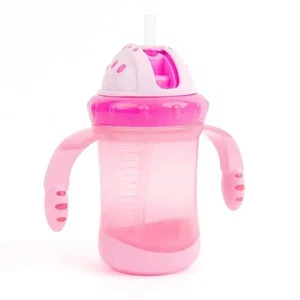 Primo Passi - Straw Cup 7Oz, Pink - Picture 1 of 5