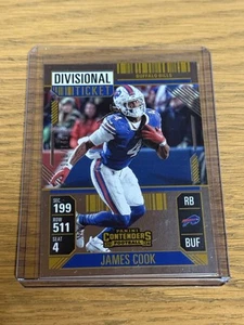 2024 Contenders Football James Cook Divisional Ticket #’d /149 Bills SP - Picture 1 of 2