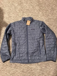 Patagonia Nano Puff Jacket for Men, Size Medium - Utility Blue - Picture 1 of 2