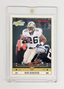 Mint #/199 Red SP 2005 Score Revolution Deuce McAllister #177 New Orleans Saints - Bild 1 von 2