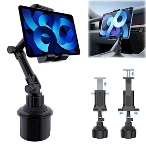 Universal Car Cup Holder Cellphone Mount Stand for 4.7-10.9" Mobile Phone Tablet - Picture 1 of 12