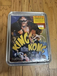 KING KONG 1933 2-Disc Collectors Edition DVD Set Blech Souvenir Buch Postkarten NEU - Bild 1 von 10