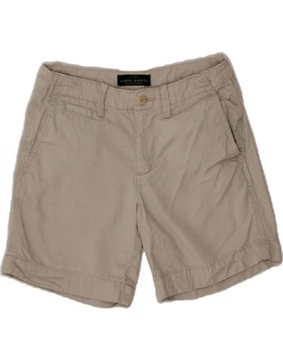 Pantalones Cortos Chinos Para Mujer Ralph Lauren EE. UU. 4 Pequeños W28 Beige Algodón WA10 Foto 1 de 4