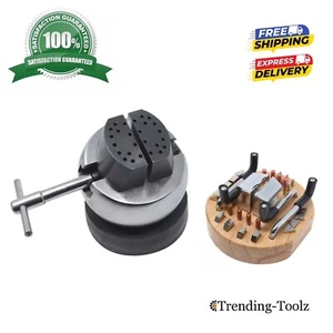 Engraving Block Ball 5" Vise Setting Jewelry With Spare Pins And Attachments - Bild 1 von 3