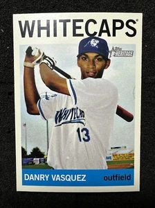 Danry Vasquez #84 2013 Topps Heritage Minor League Edition Menge Rookie/Interessent - Bild 1 von 2