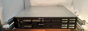 - 1x QLogic SANbox 5602 SB5602 Fibre Channel Switch w/ (2x) Power Supply - Picture 1 of 4