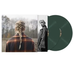 Taylor Swift - Evermore (2-LP Deluxe Edition Transparent Green Vinyl - Picture 1 of 1