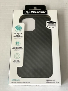 Pelican Rogue Black iPhone Case For iPhone 12 and 12 Pro NIB Black Micropel - Photo 1 sur 8