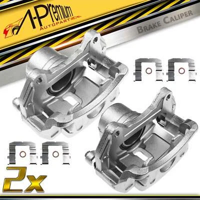 A-Premium Disc Brake Caliper with Bracket Front for Kia Cadenza 3.3L 2014-2016 - Image 1 of 4