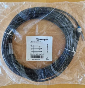 Wenglor S23-10MPUR Anschlussleitung; M12x1; 4-Polig; 10 Meter - Bild 1 von 1