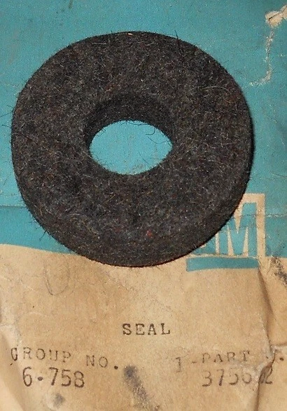 NOS 1964-65 Chevrolet Nova SS 4 Speed Steering Gear Jacket Seal - Image 1 of 1