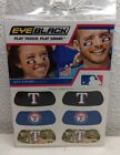 Eyeblack Texas Rangers MLB 3 Pairs Baseball Team Fan Eye Strips Camo  Football