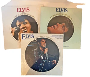 RCA CPL1-0341 Elvis A Legendary Performer The Early Years Record Vinyl Vol 1-2-3 - Picture 1 of 12