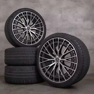 Mercedes EQE 43 53 AMG Winterräder 21 Zoll V295 Felgen A2954012900 A2954013000 - Bild 1 von 7