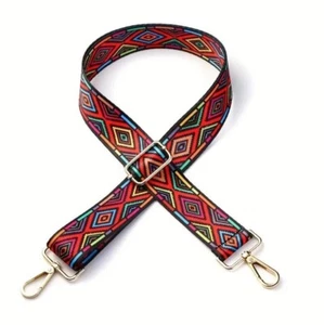 Correa de bolso de hombro geométrica ancha, correa de repuesto, accesorios de bolso - Imagen 1 de 2