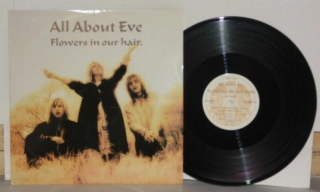 ALL ABOUT EVE Flowers In Our Hair 12" 1987 Eden UK Press EVEN X4 Gothic Vinyl - Image 1 of 3