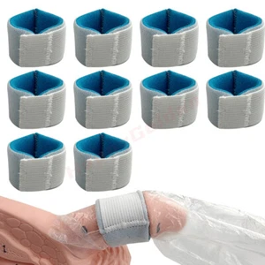 10 Pack Male External Catheter Fixer Strap Reusable Holder Band Men Incontinence - Picture 1 of 11