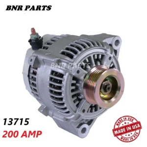 Alternador 200 Amp 13715 Lexus GS400 GS430 LS400 SC400 Alto Rendimiento Rendimiento - Imagen 1 de 2