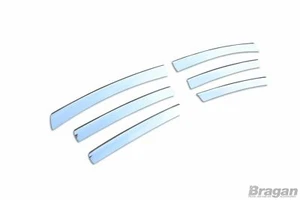 Upper Front Grille Chrome Trim For VW Volkswagen Caddy 2004-2010 Van Styling Set - Picture 1 of 1